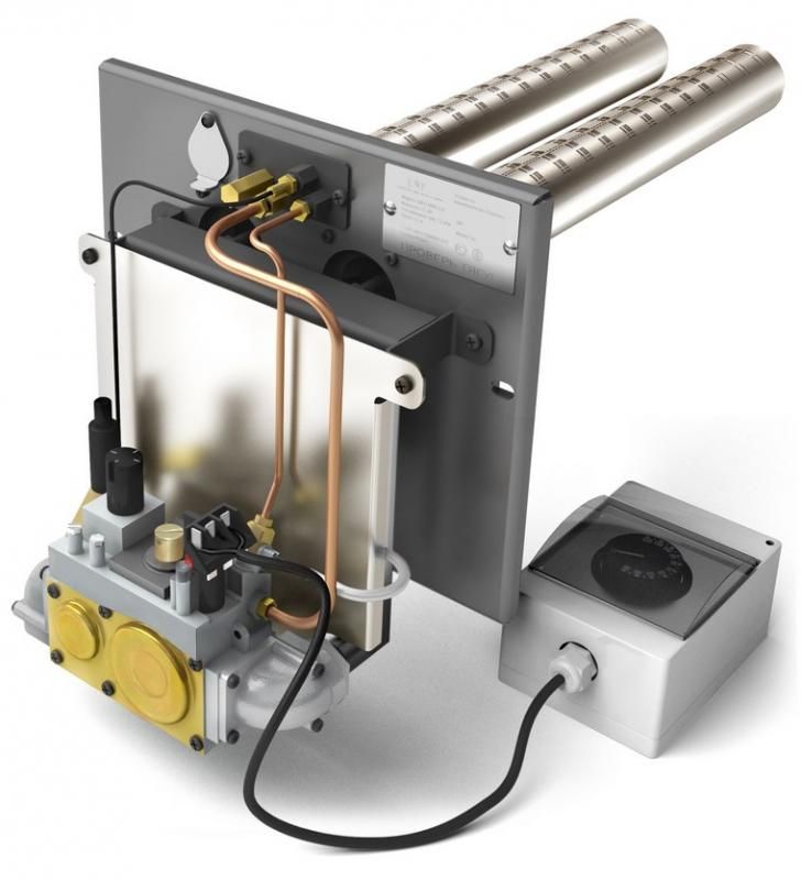 Статьи Применение газогорелочных устройств в банных газовых печах, котлах