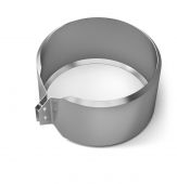 Хомут обжимной TMF ф115-120, 0,5мм, нерж