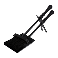 Набор для камина 2 предмета на крестовой подставке, 38 см Печные штучки